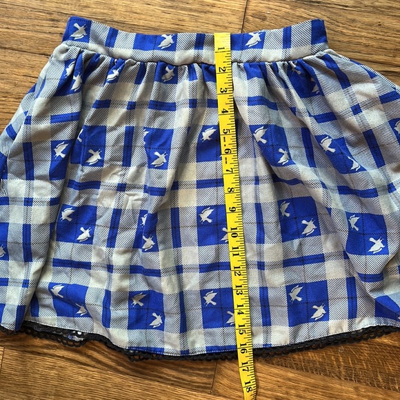 Harry Potter Ravenclaw Plaid Miniskirt - Picture 6 of 9